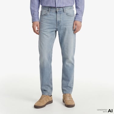  Tommy Hilfiger Visual Wash Erkek Lacivert Jean