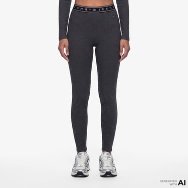  Tommy Hilfiger D3 Kadın Gri Tayt