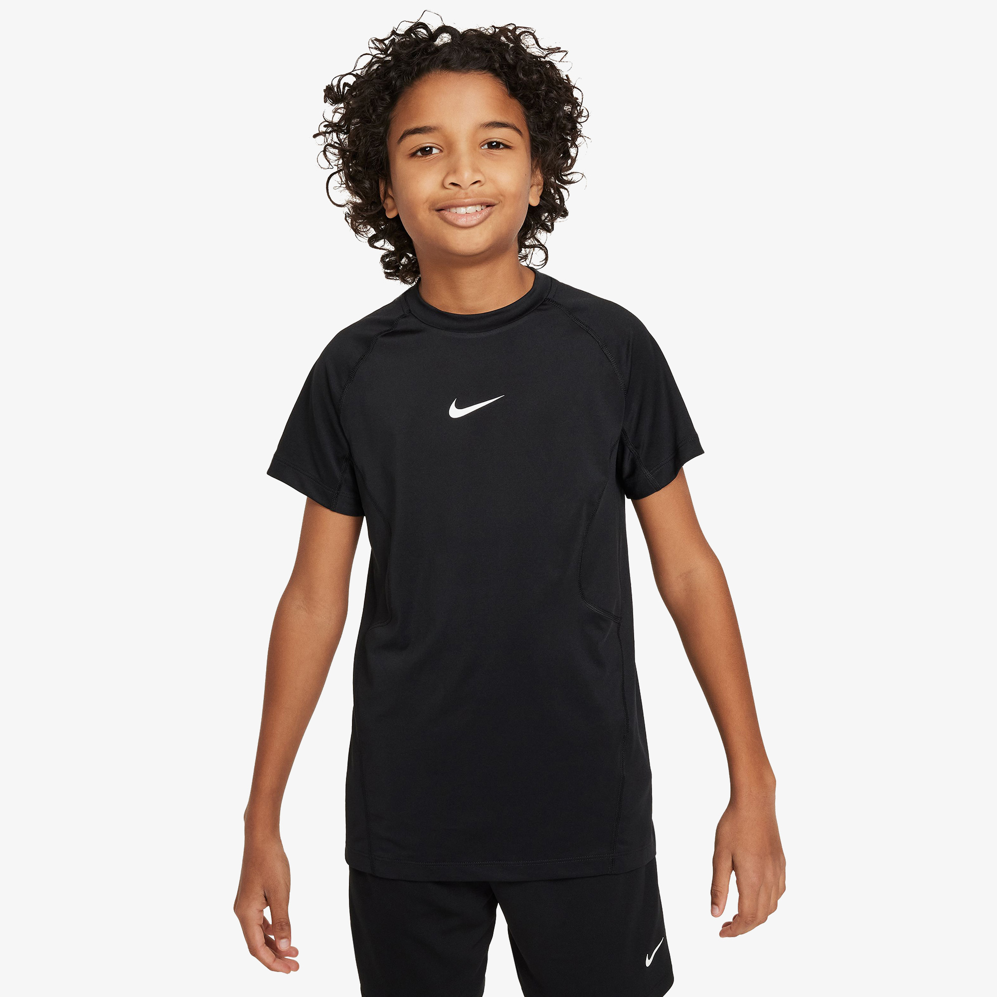 Nike Pro Dri-Fit Çocuk Siyah T-Shirt