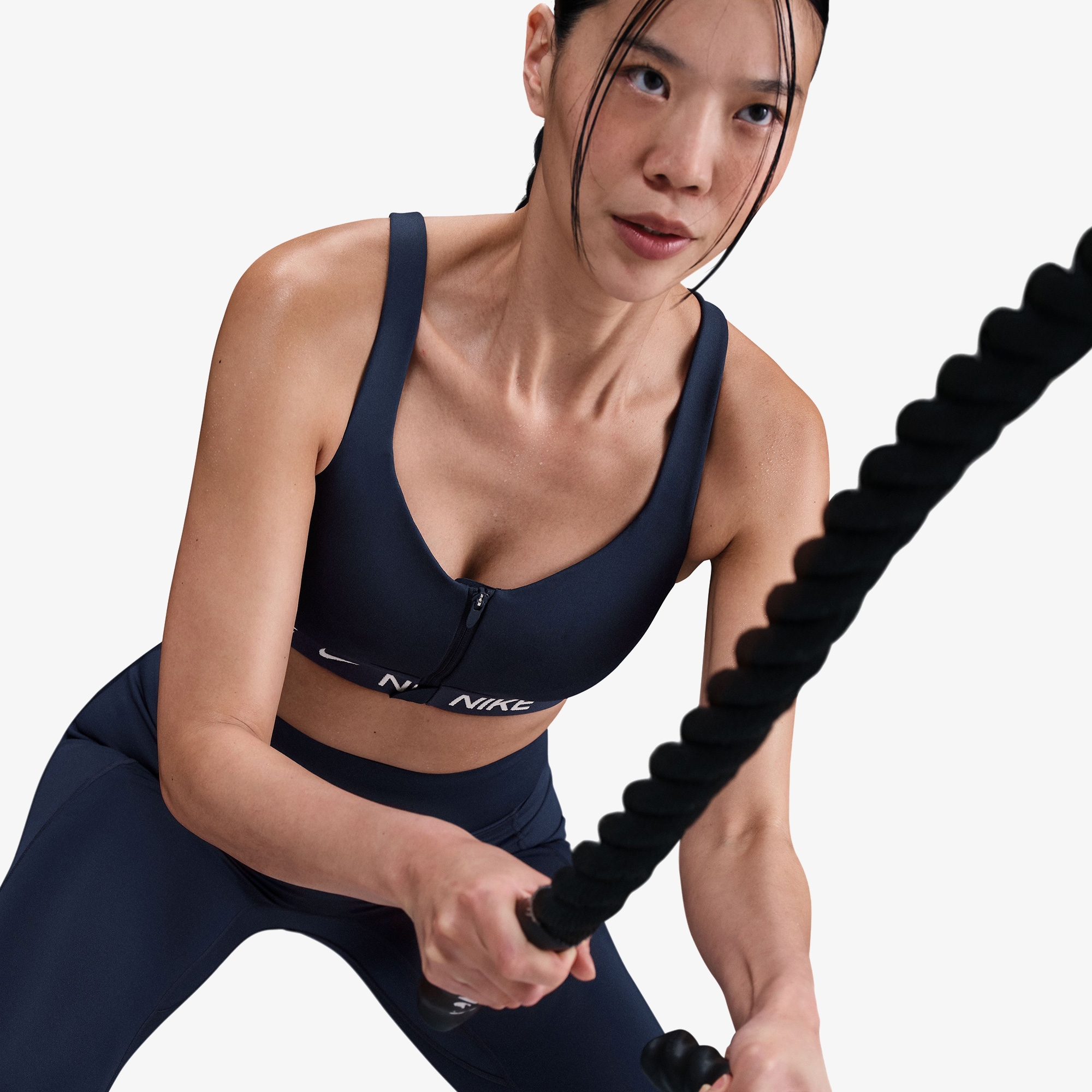 Nike Indy High Support Kadın Lacivert Bra