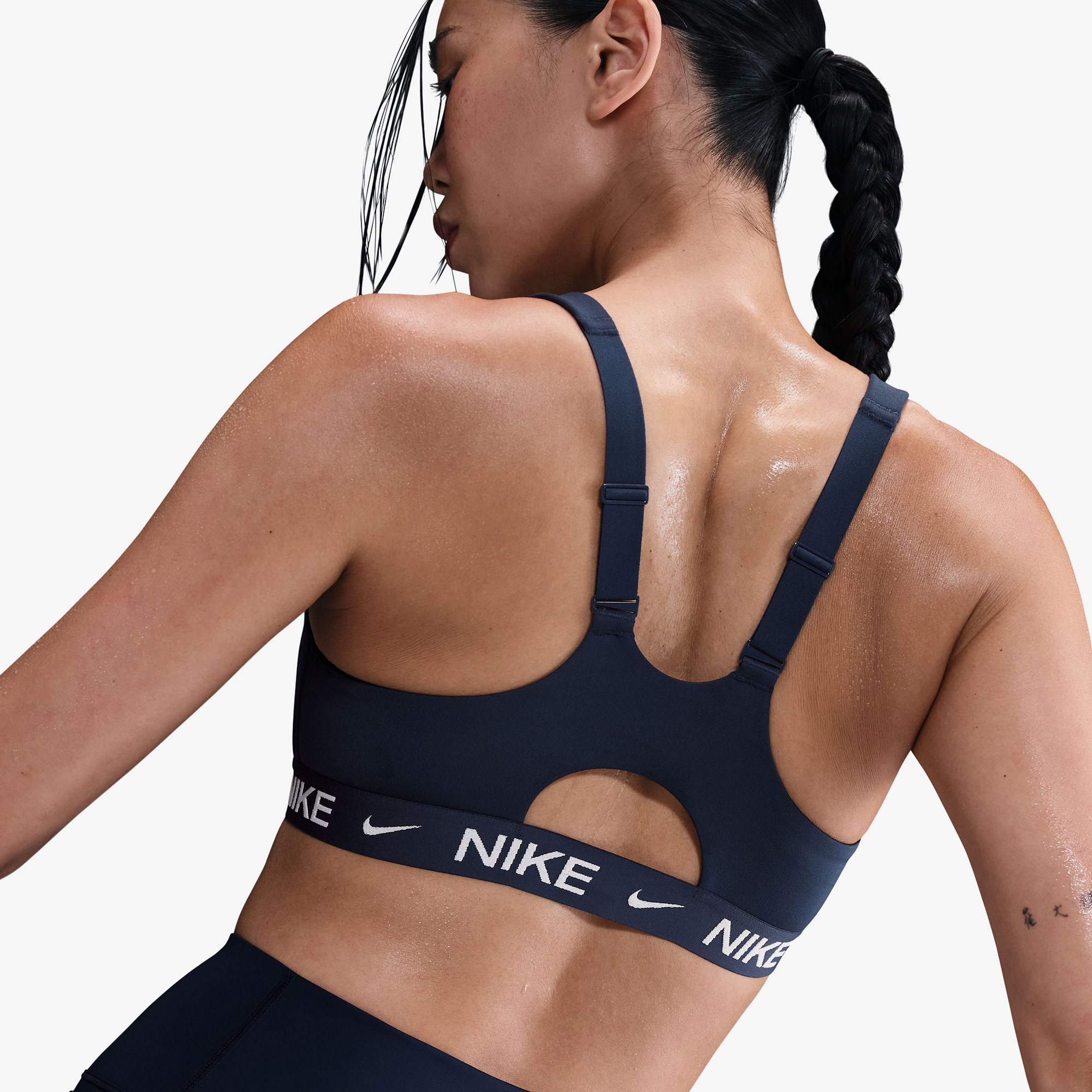 Nike Indy High Support Kadın Lacivert Bra