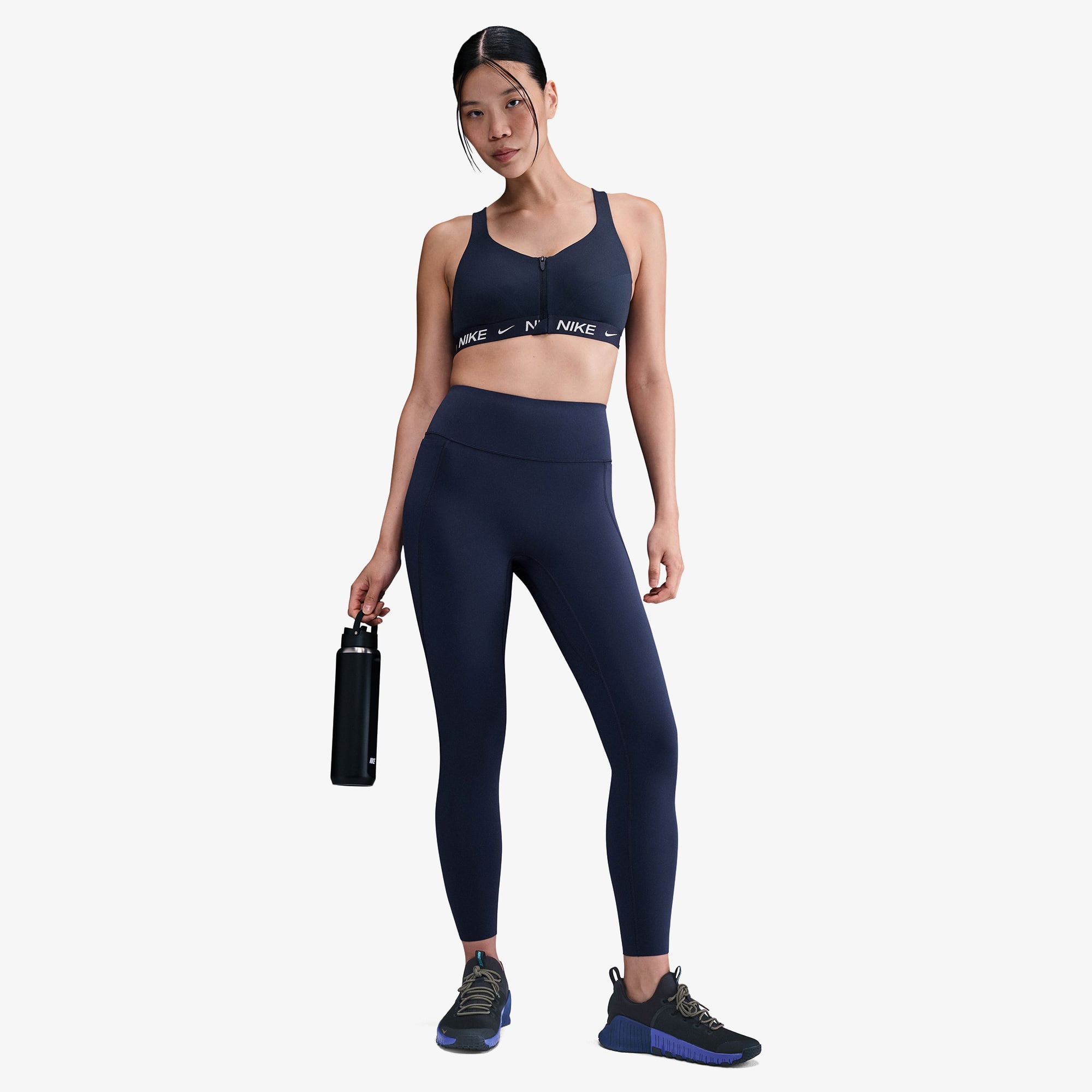 Nike Indy High Support Kadın Lacivert Bra