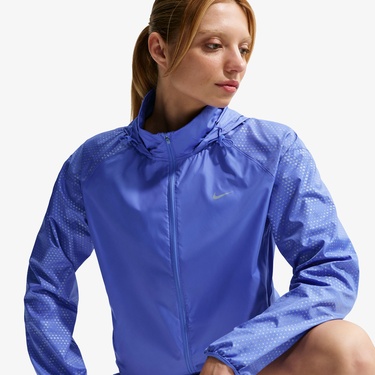  Nike Tempo Repel Flash Kadın Mor Ceket
