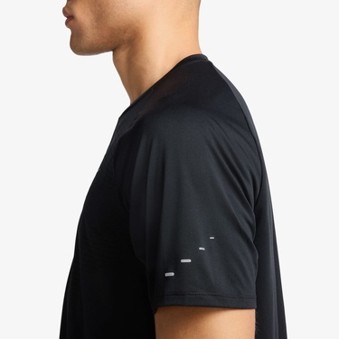  Nike Dri-Fit Stride Erkek Siyah T-Shirt
