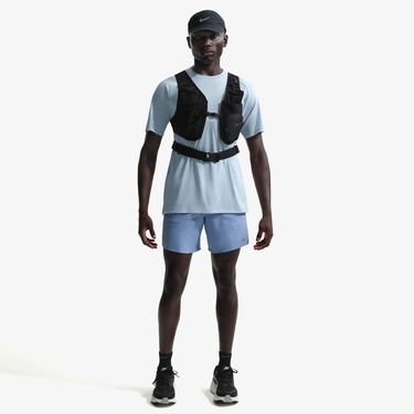  Nike Dri-Fit Stride Erkek Mavi T-Shirt