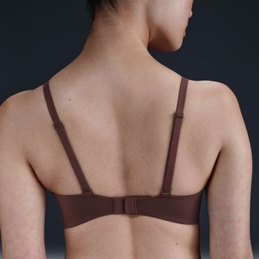  Nike Alate Minimalist Kadın Kahverengi Bra