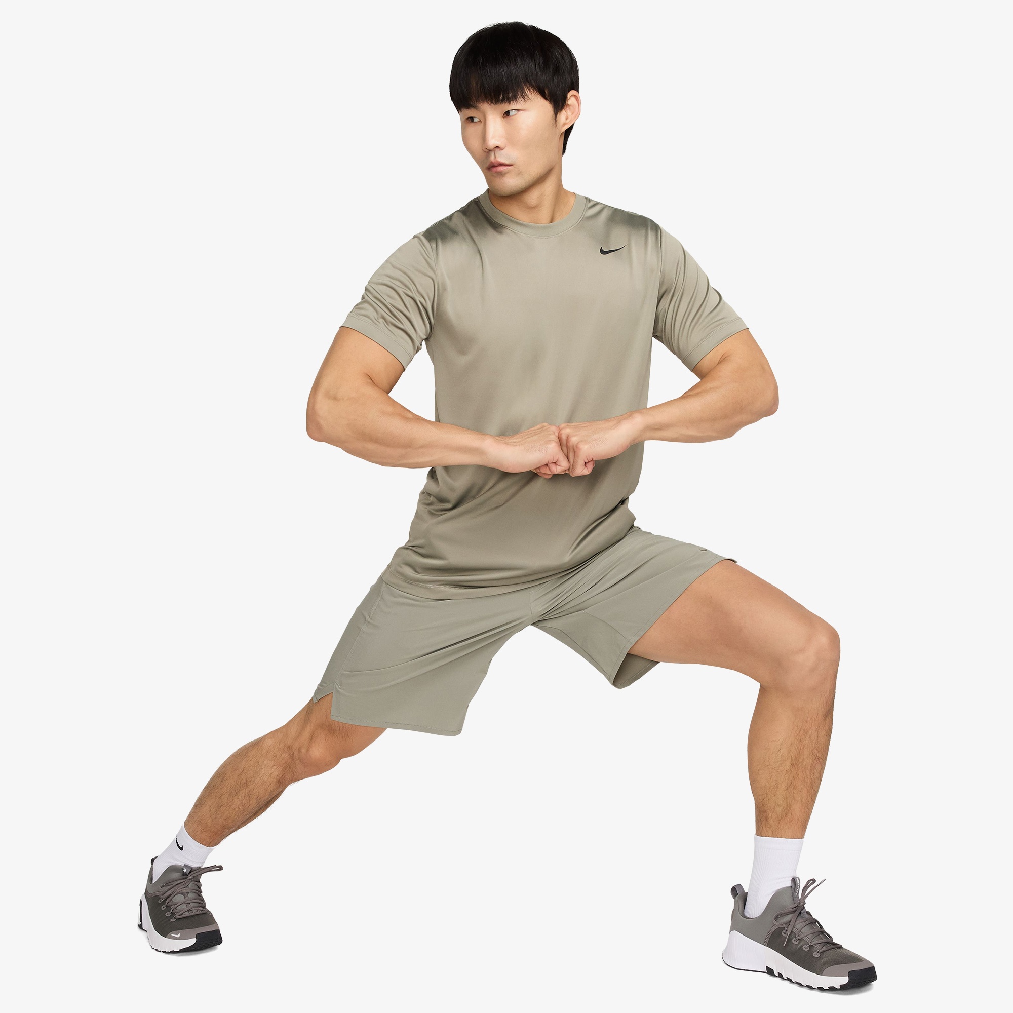 Nike Dri-Fit Legend Erkek Haki T-Shirt