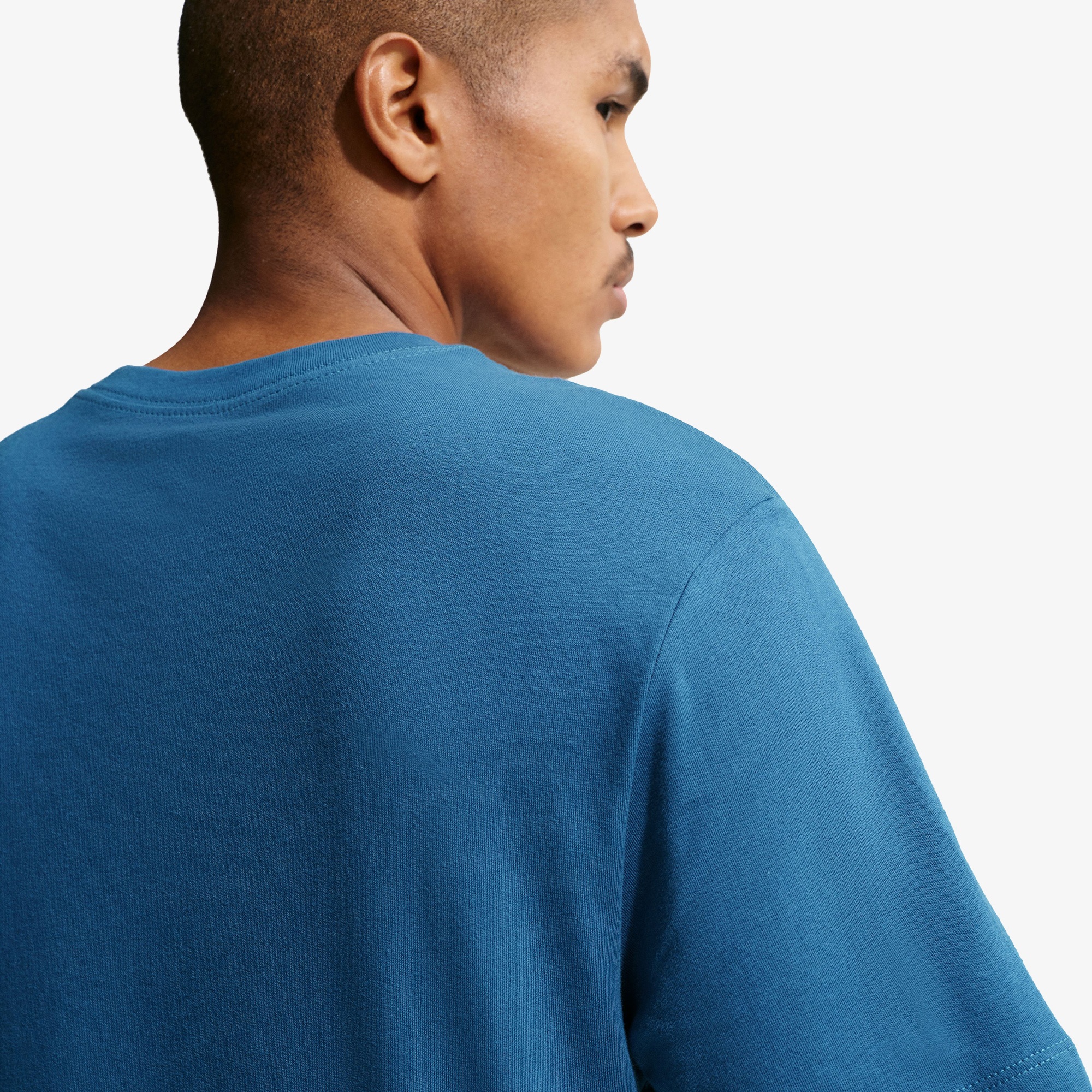 Nike Sportswear Icon Futura Erkek Mavi T-Shirt