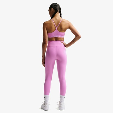  Nike Dri-Fit Indy Light Support Kadın Pembe Bra