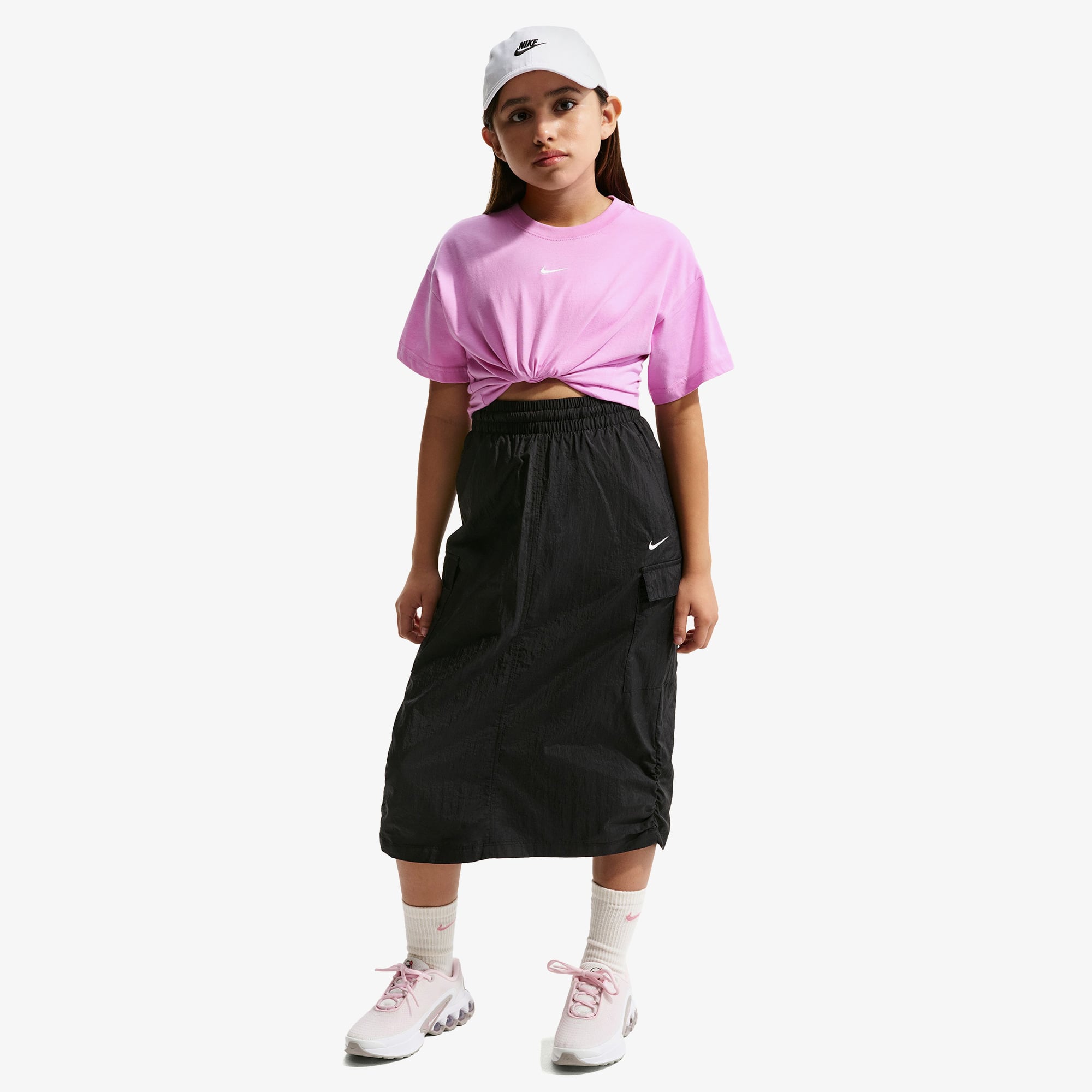 Nike Sportswear Essential Çocuk Mavi T-Shirt