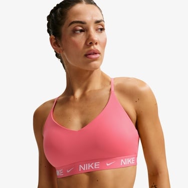  Nike Dri-Fit Indy Light Support Kadın Pembe Bra