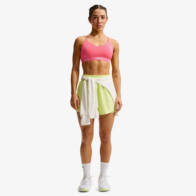  Nike Dri-Fit Indy Light Support Kadın Pembe Bra
