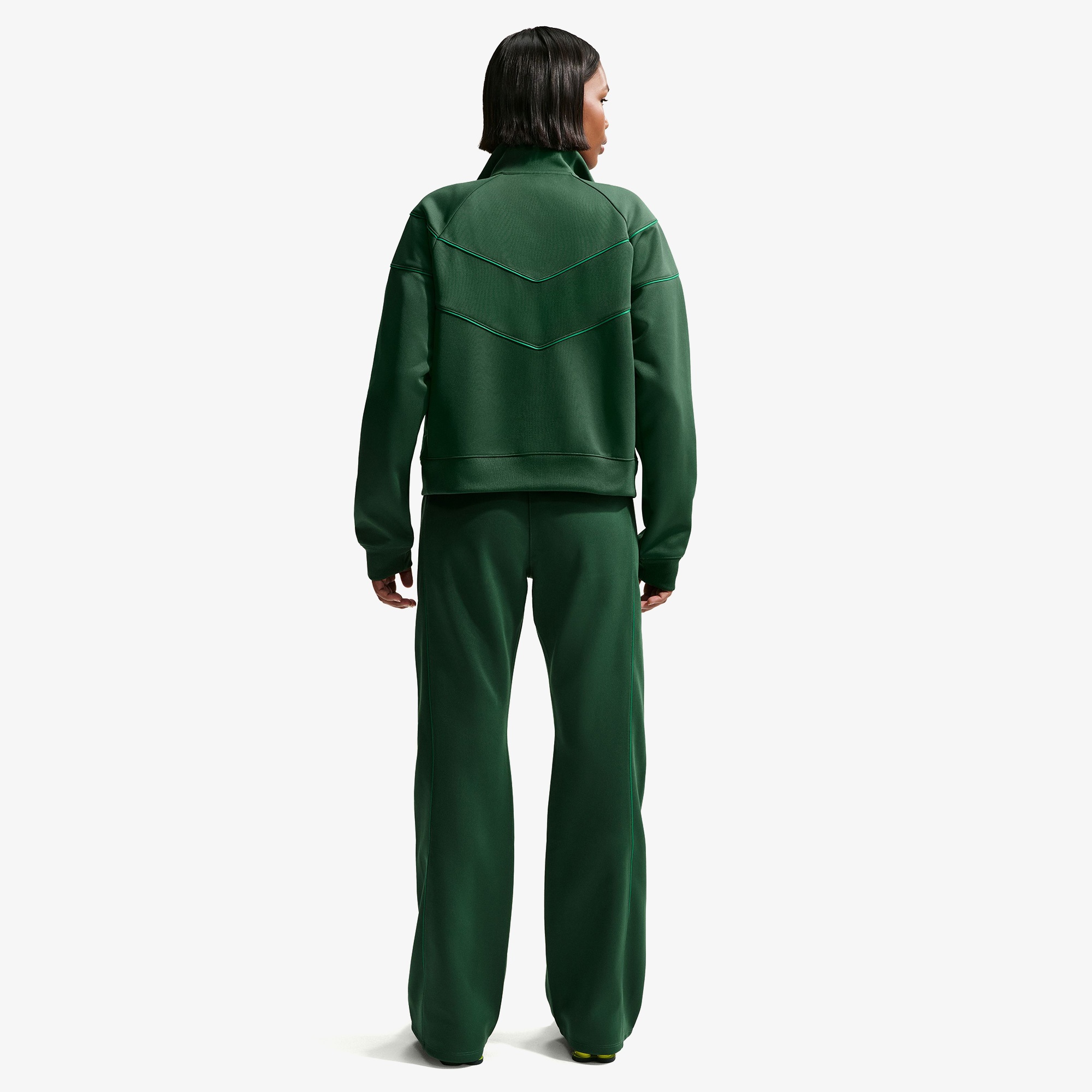 Nike Sportswear Windrunner Poly Knit Kadın Yeşil Eşofman Altı