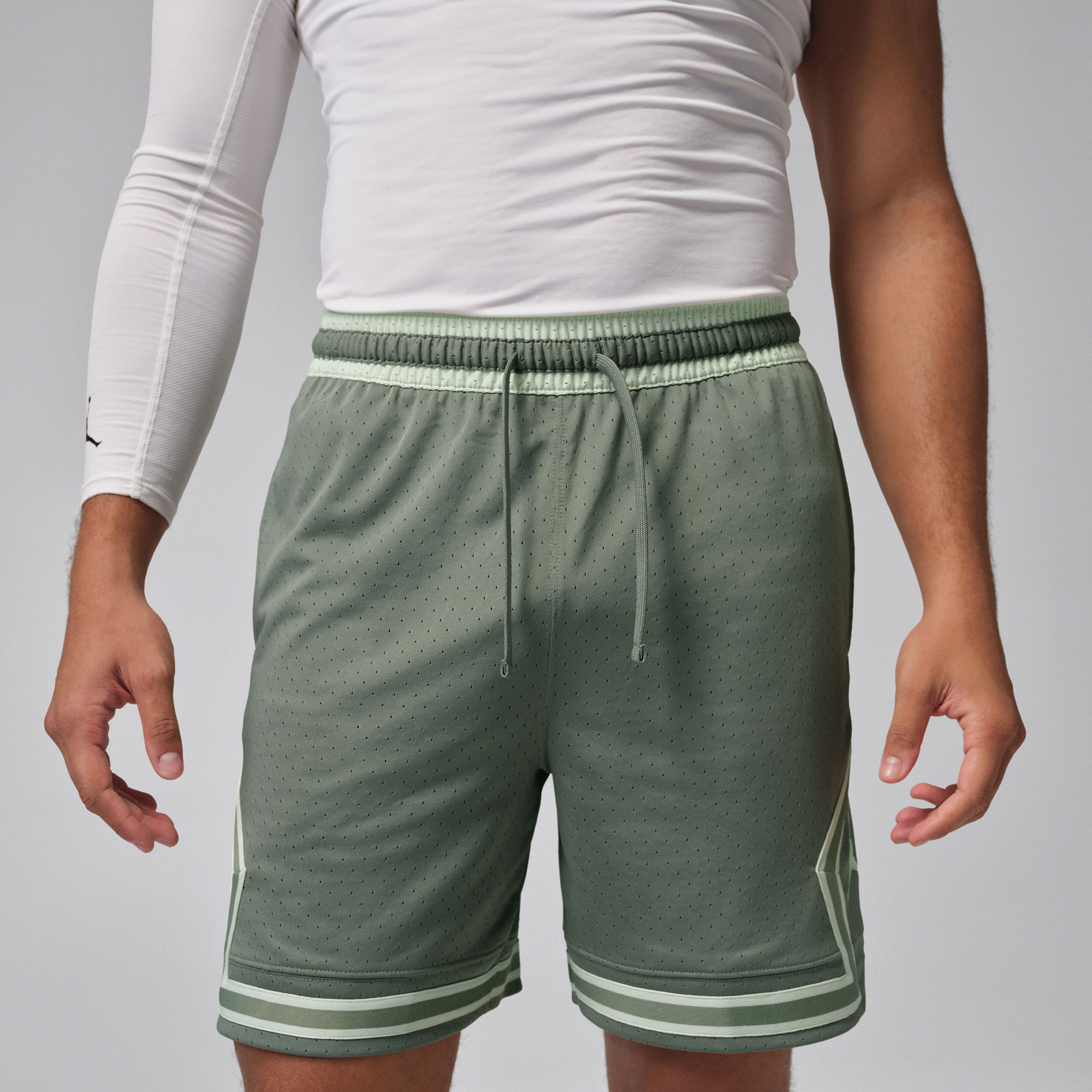 Jordan Dri-Fit Sport Diamond Erkek Yeşil Şort