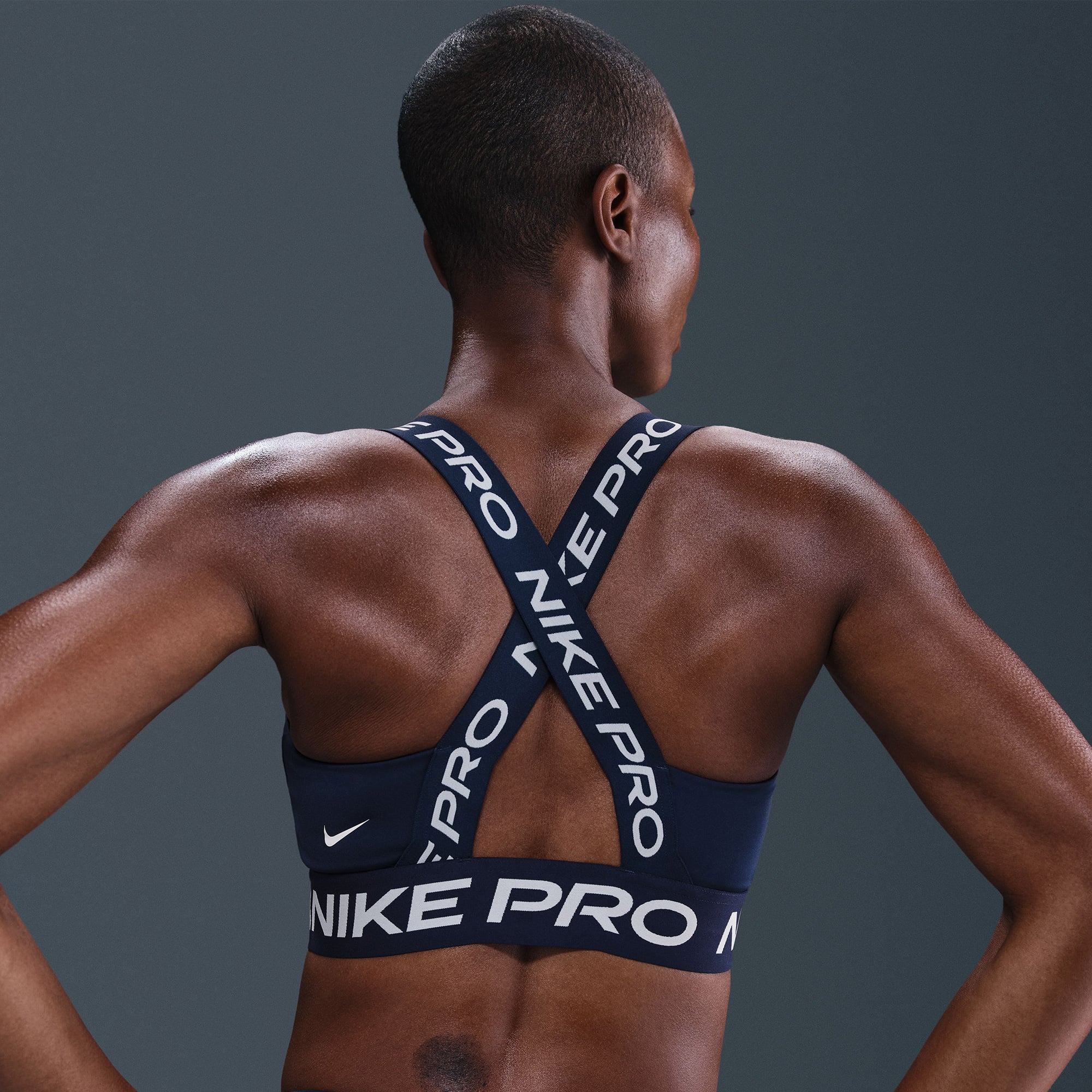 Nike Pro Kadın Lacivert Bra