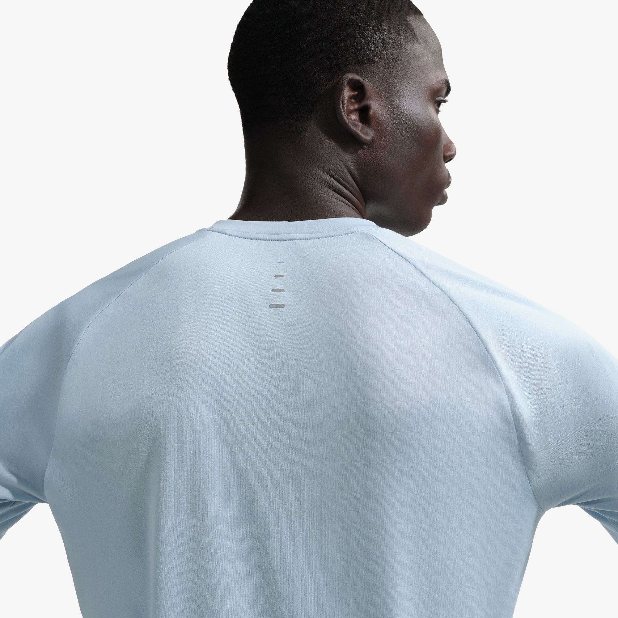 Nike Dri-Fit Stride Erkek Mavi T-Shirt