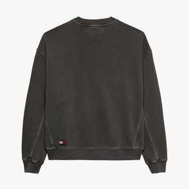  Tommy Hilfiger Jeans 90s Gmd New Classics Crew Erkek Siyah Sweatshirt