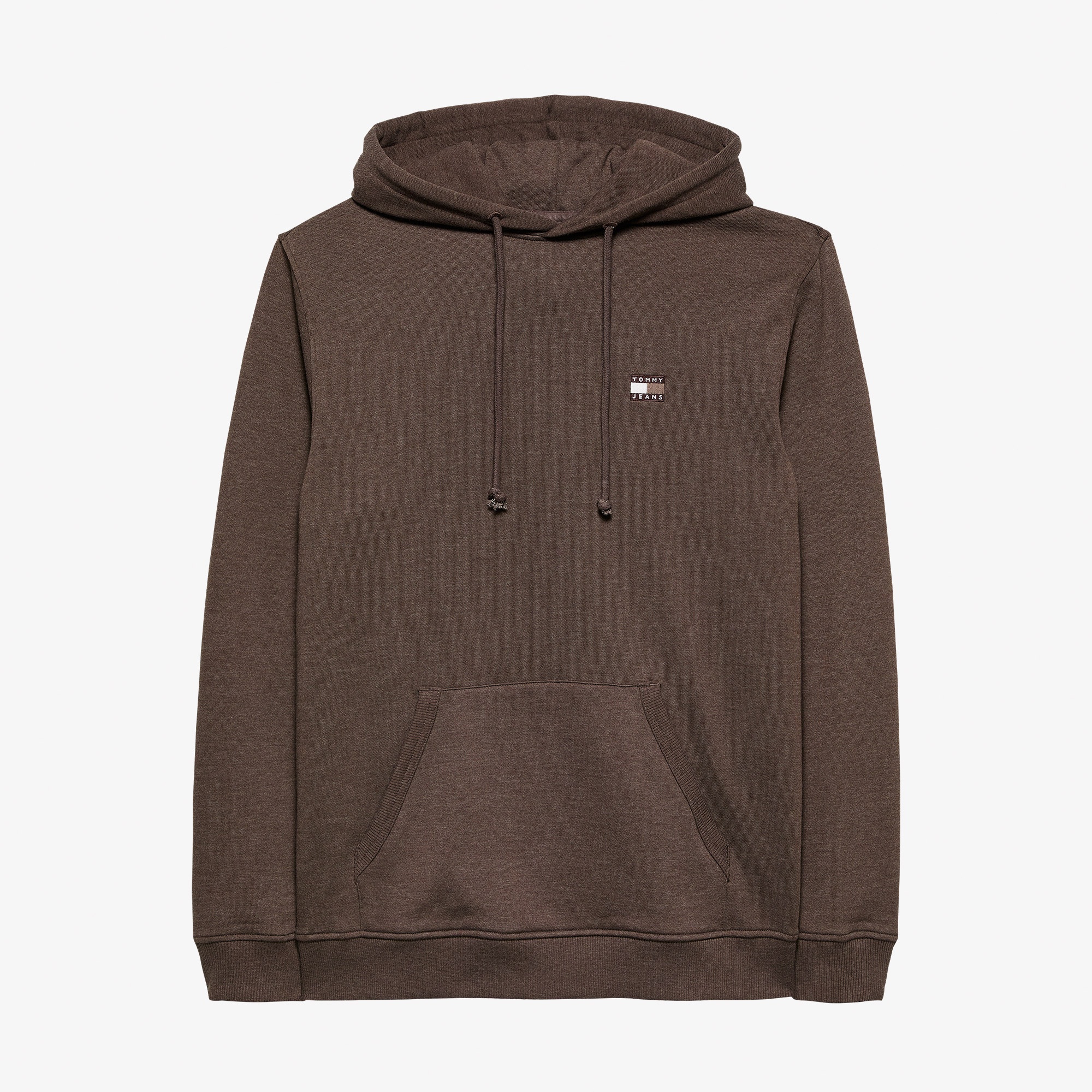 Tommy Hilfiger Jeans Reg Badge Erkek Kahverengi Sweatshirt