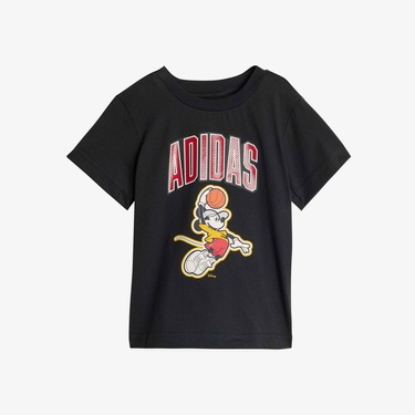  adidas Disney Mickey Mouse Set Çocuk Siyah Şort Takım