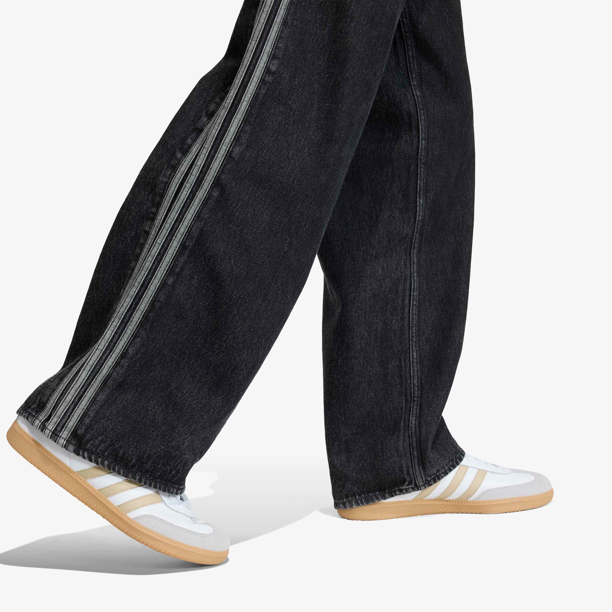 adidas Firebird Jeans Erkek Siyah Pantolon