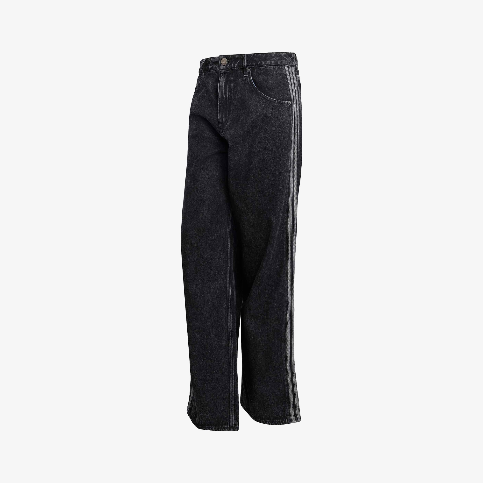 adidas Firebird Jeans Erkek Siyah Pantolon