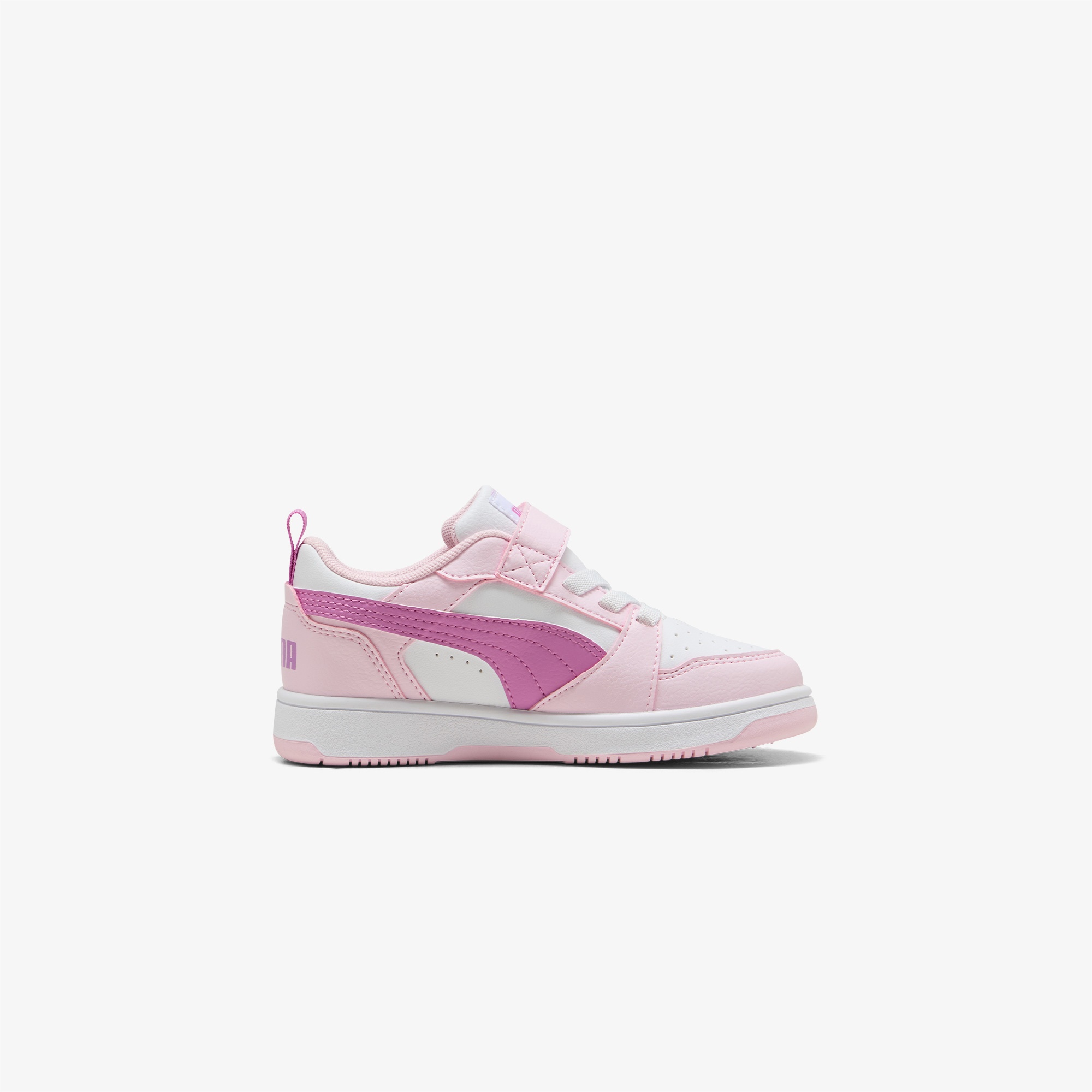Puma Rebound V6 Low Çocuk Pembe Spor Ayakkabı
