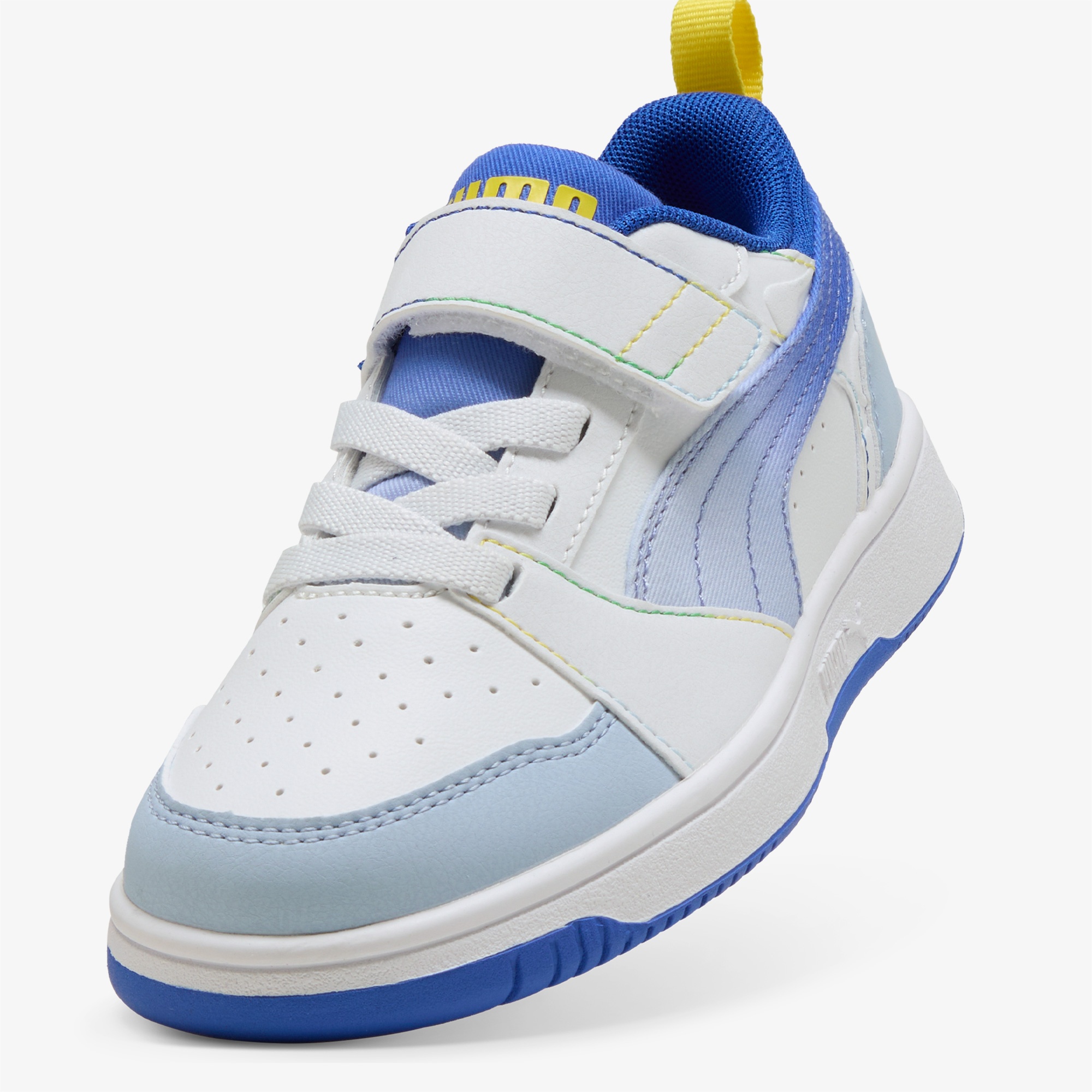 Puma Rebound V6 Çocuk Beyaz Spor Ayakkabı