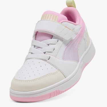  Puma Rebound V6 Çocuk Beyaz Spor Ayakkabı