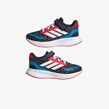  adidas Runfalcon Spider-Man El Çocuk Siyah Spor Ayakkabı