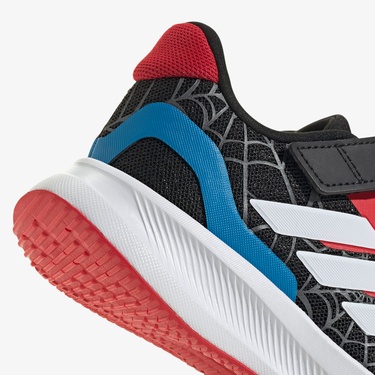  adidas Runfalcon Spider-Man El Çocuk Siyah Spor Ayakkabı