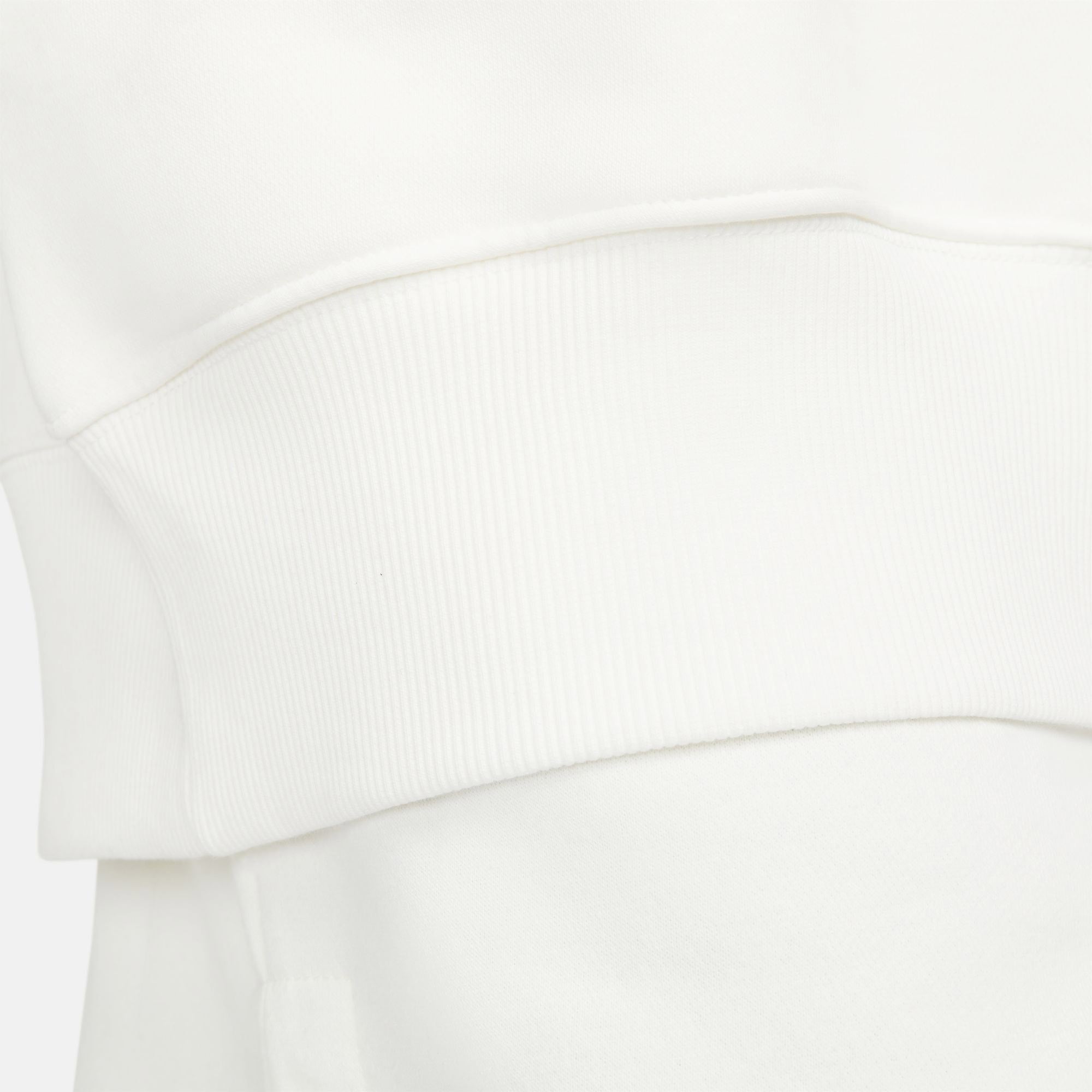 Nike Sportswear Phoenix Fleece Crop Kadın Beyaz Sweatshirt