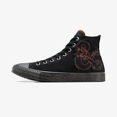  Converse x Dungeons & Dragons Chuck Taylor All Star Unisex Siyah Sneaker