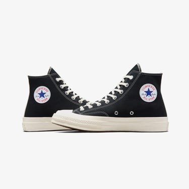  Converse X Comme Des Garçons Play Chuck 70 Unisex Siyah Sneaker