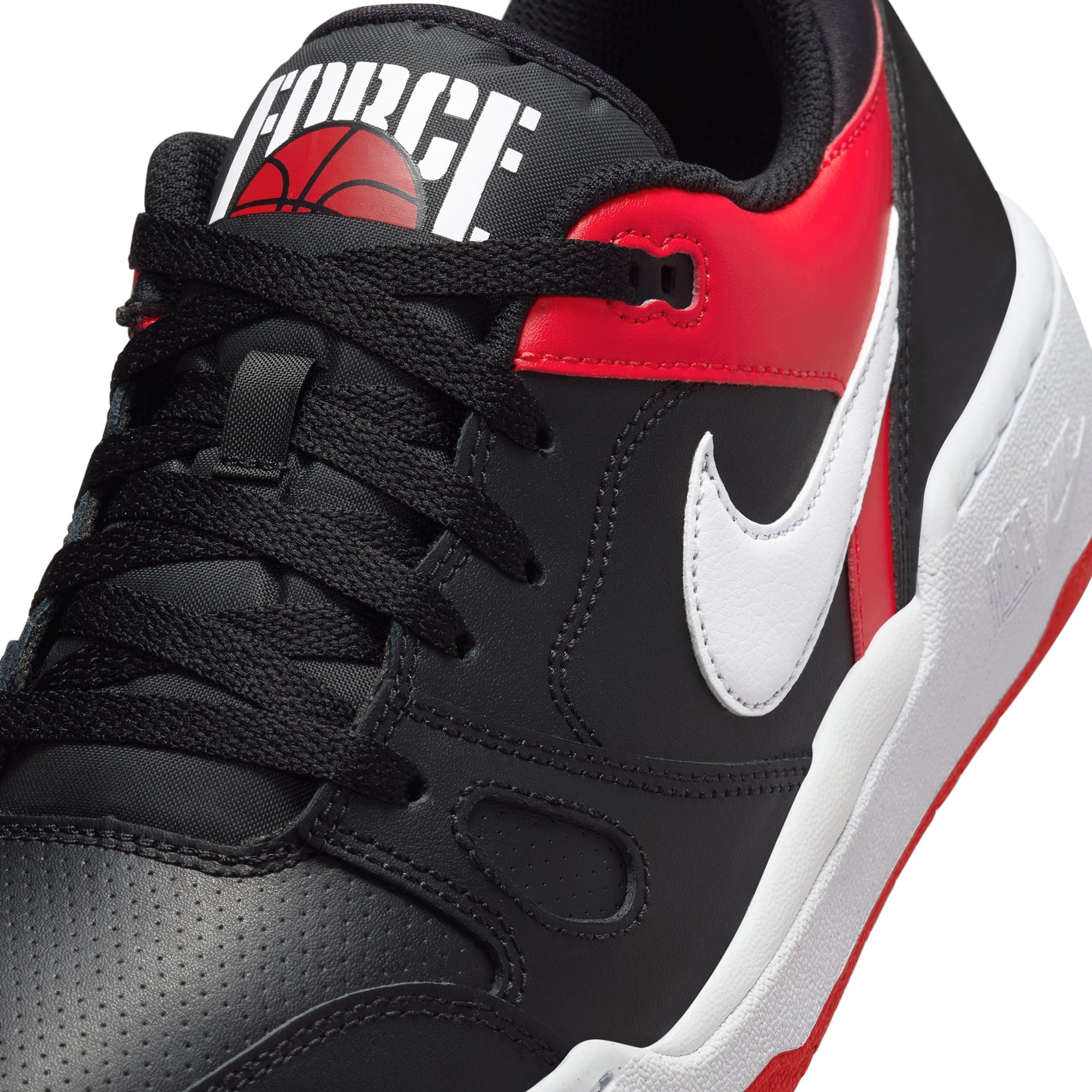 Nike Full Force Low Erkek Siyah Spor Ayakkabı