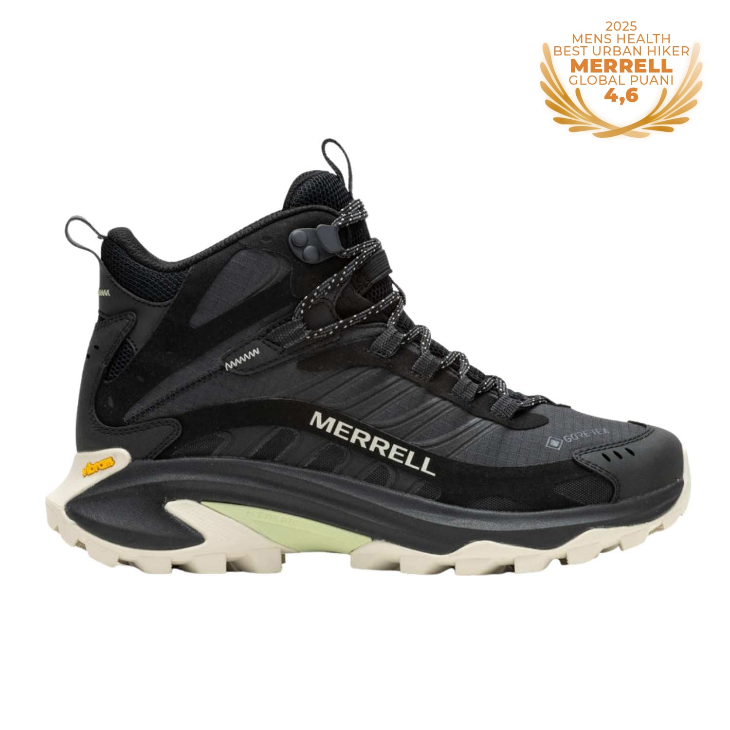 Merrell Moab Speed 2 Mid Gtx Kadın Siyah Bot