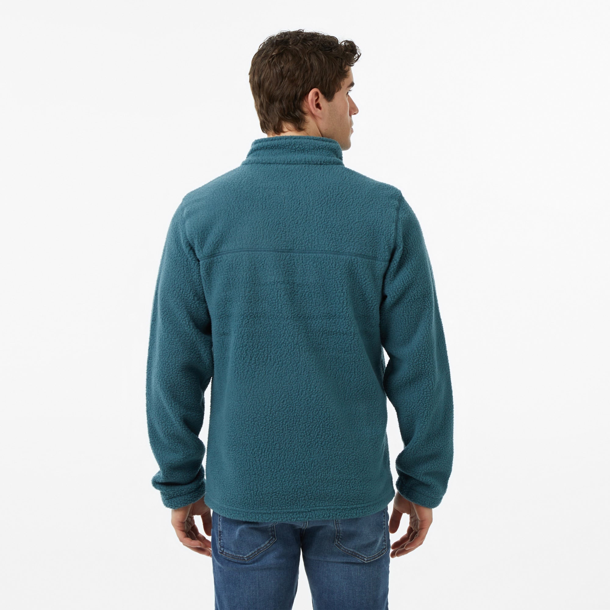 Columbia Juniper Peak Full Zip Fleece Erkek Mavi Polar Ceket