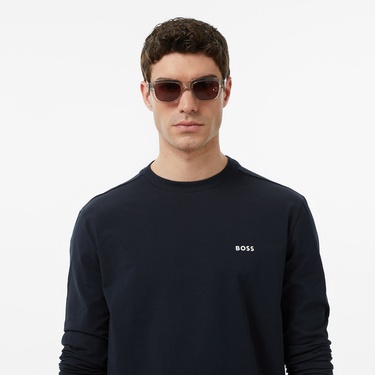  Boss Erkek Lacivert T-Shirt