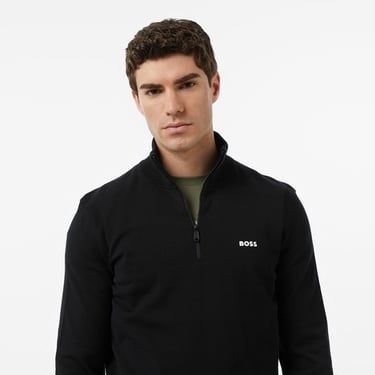  Boss Ever-X Erkek Siyah Triko