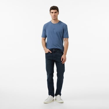  Boss Erkek Mavi T-Shirt