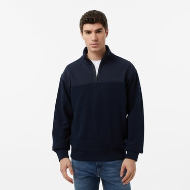  Boss Erkek Lacivert Sweatshirt