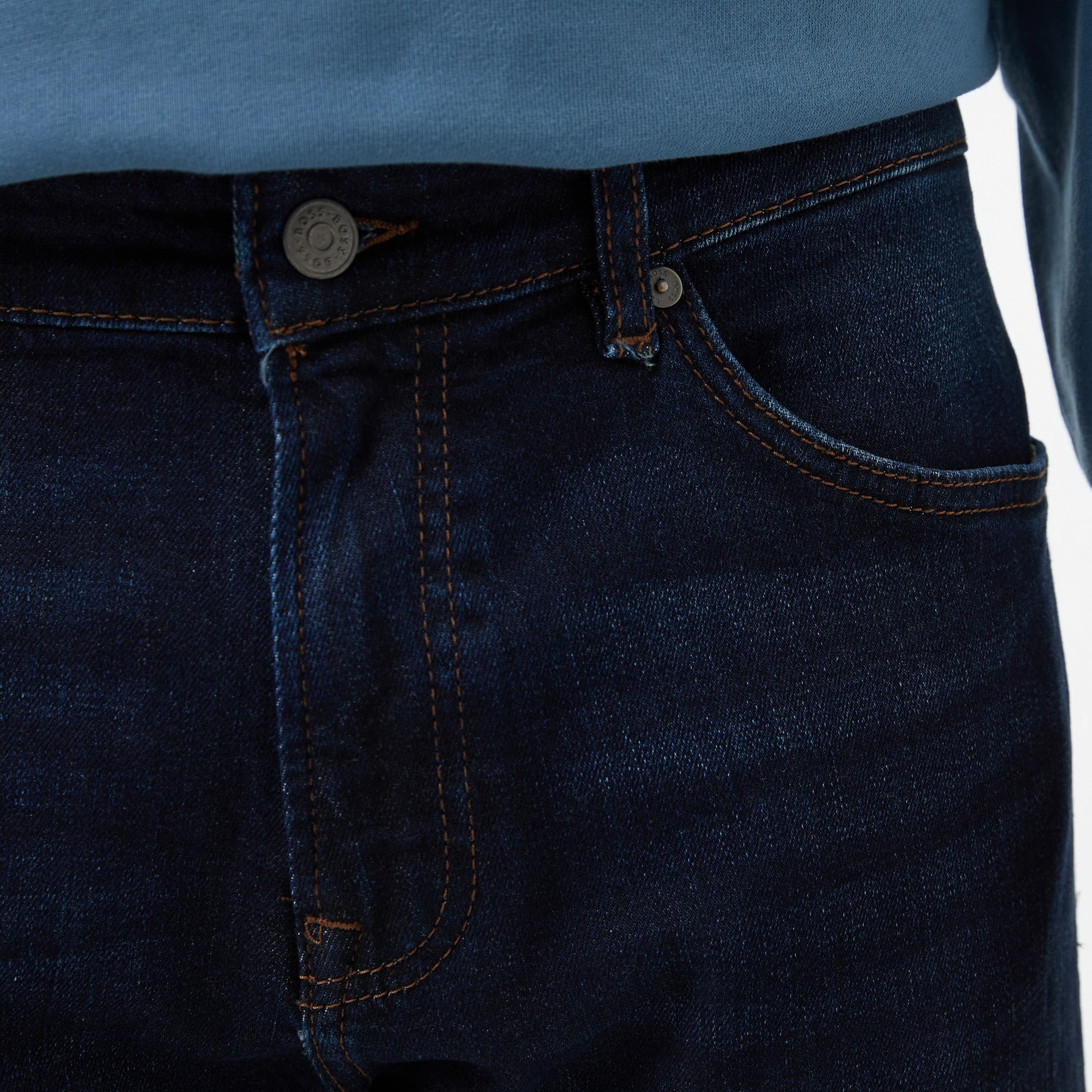  Boss Onyx Erkek Lacivert Jean