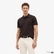 Tommy Hilfiger Seasonal Fabric Erkek Siyah Polo T-Shirt