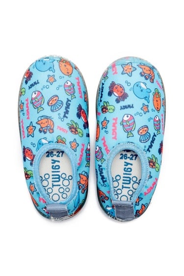  Balık Çocuk Deniz Ayakkabısı Mavi 24/29