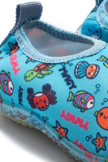  Balık Çocuk Deniz Ayakkabısı Mavi 24/29