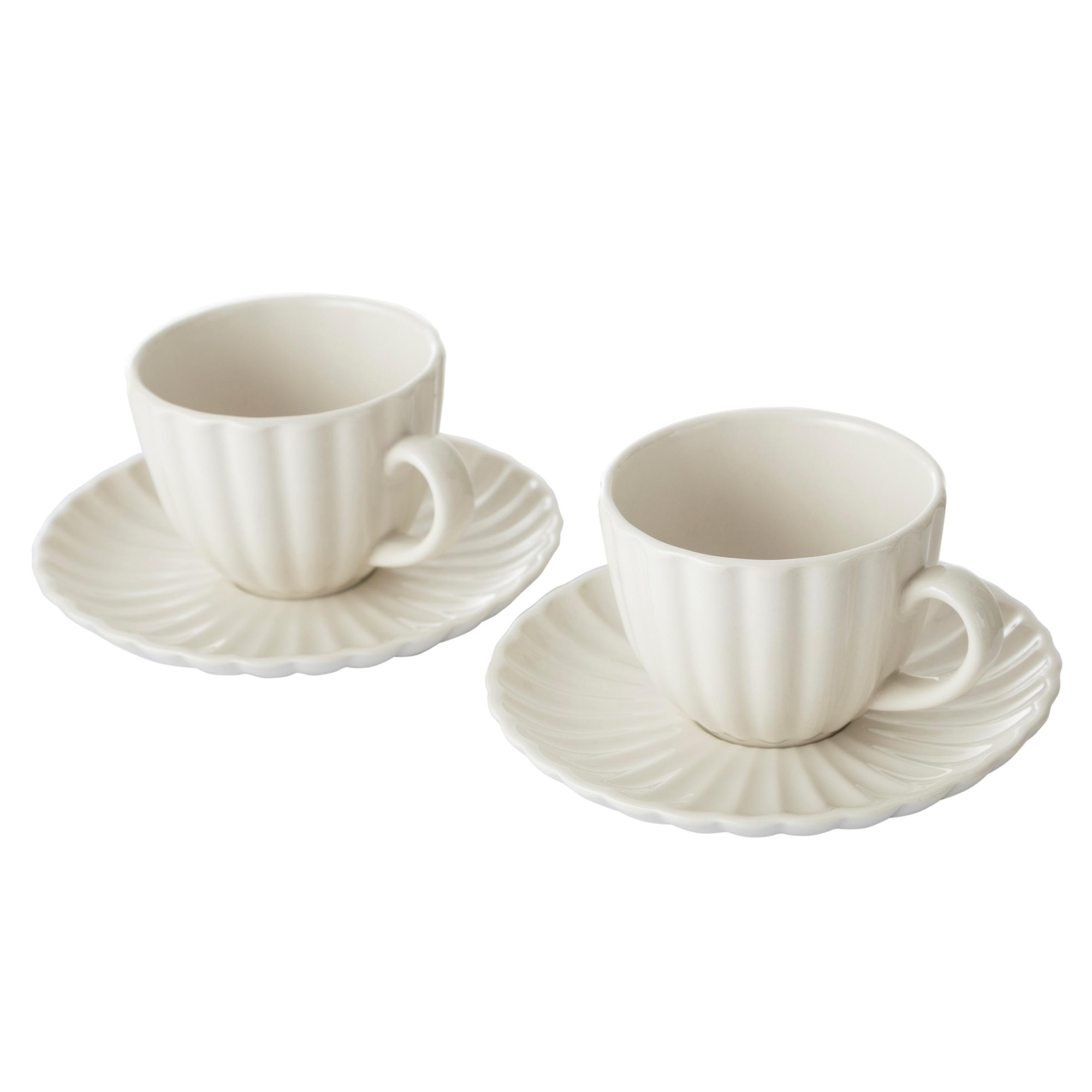 FLOWER FİNCAN SETİ 2'Lİ