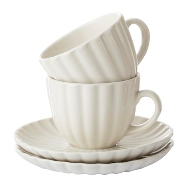  FLOWER FİNCAN SETİ 2'Lİ