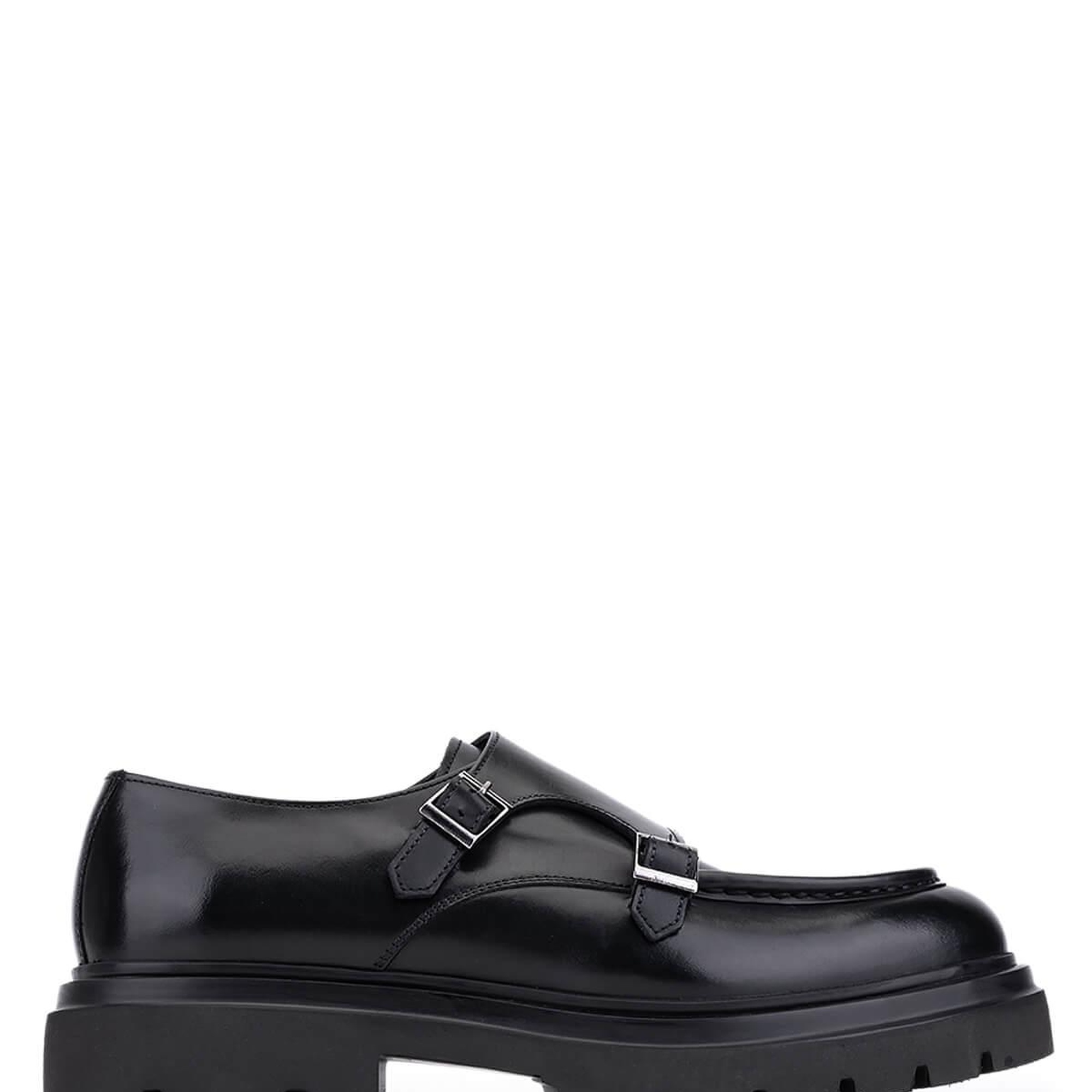 Tamer Tanca Erkek Hakiki Deri Siyah Casual Ayakkabı