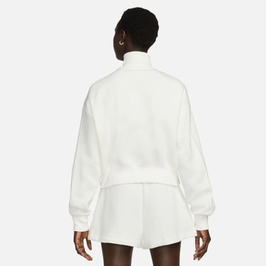  Nike Sportswear Phoenix Fleece Crop Kadın Beyaz Sweatshirt