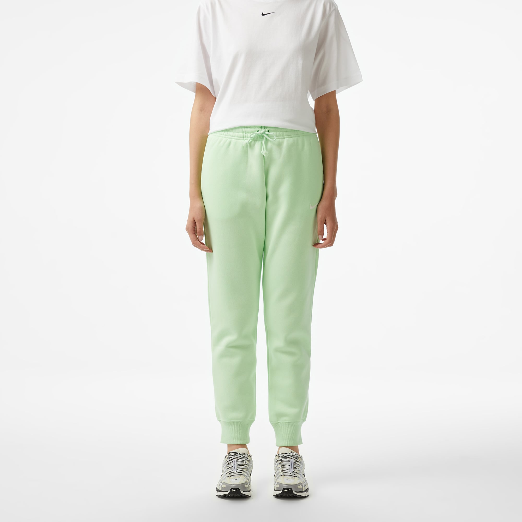 Nike Sportswear Phoenix Fleece Kadın Yeşil Eşofman Altı