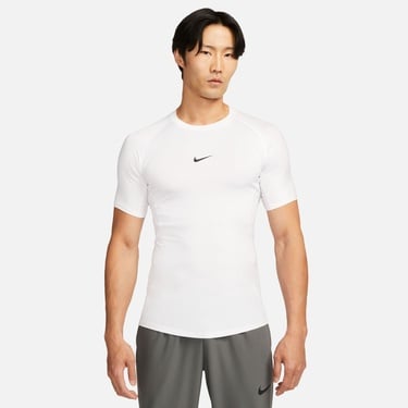  Nike Pro Dri-Fit Erkek Beyaz T-Shirt
